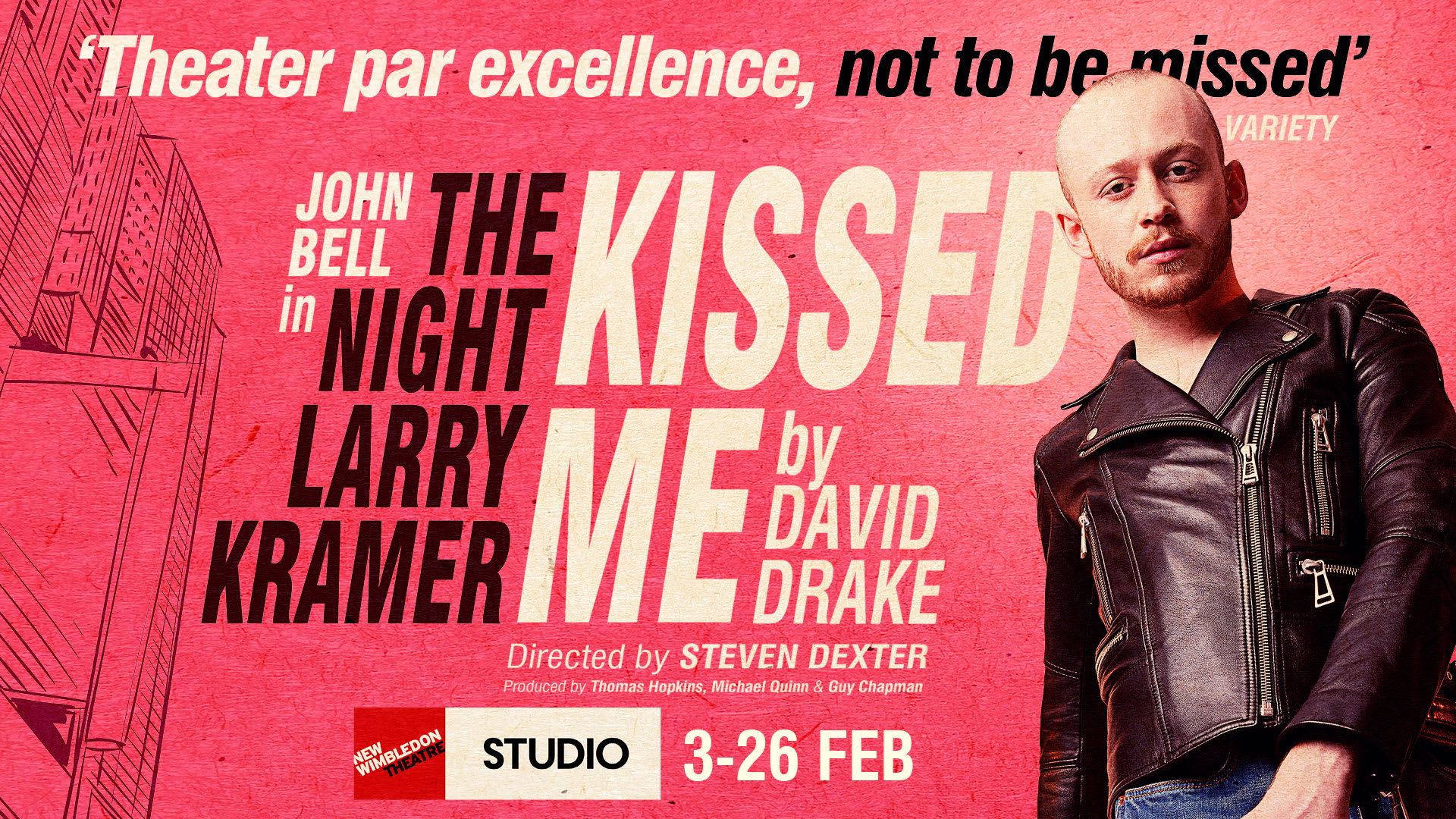 The Night Larry Kramer Kissed Me Tickets | Studio at New Wimbledon